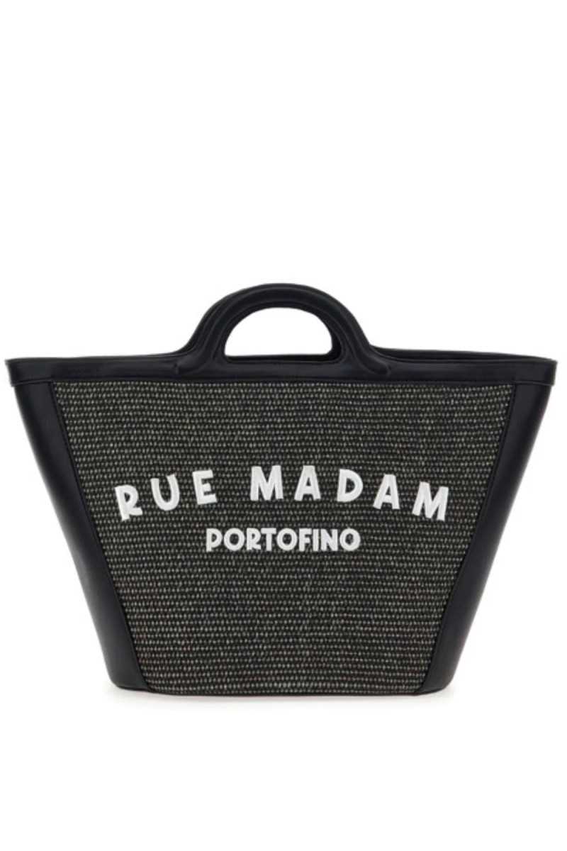 Bolso Malibú XL negro Rue Madam Paris - Capazos - Rue Madam Paris