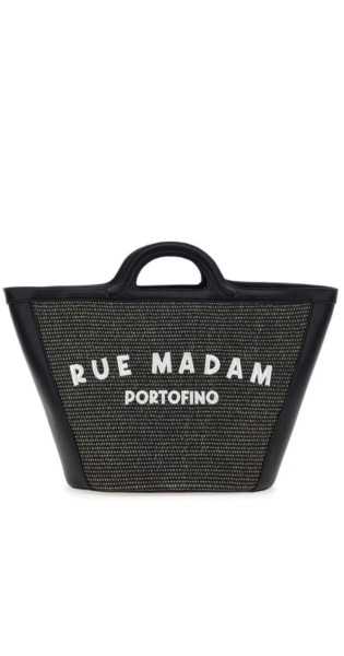 Bolso Malibú XL negro Rue Madam Paris - Capazos - Rue Madam Paris