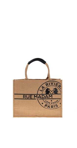 Bolso Cape Code M Jute Natural Rue Madam Paris - Bandoleras - Rue Madam Paris