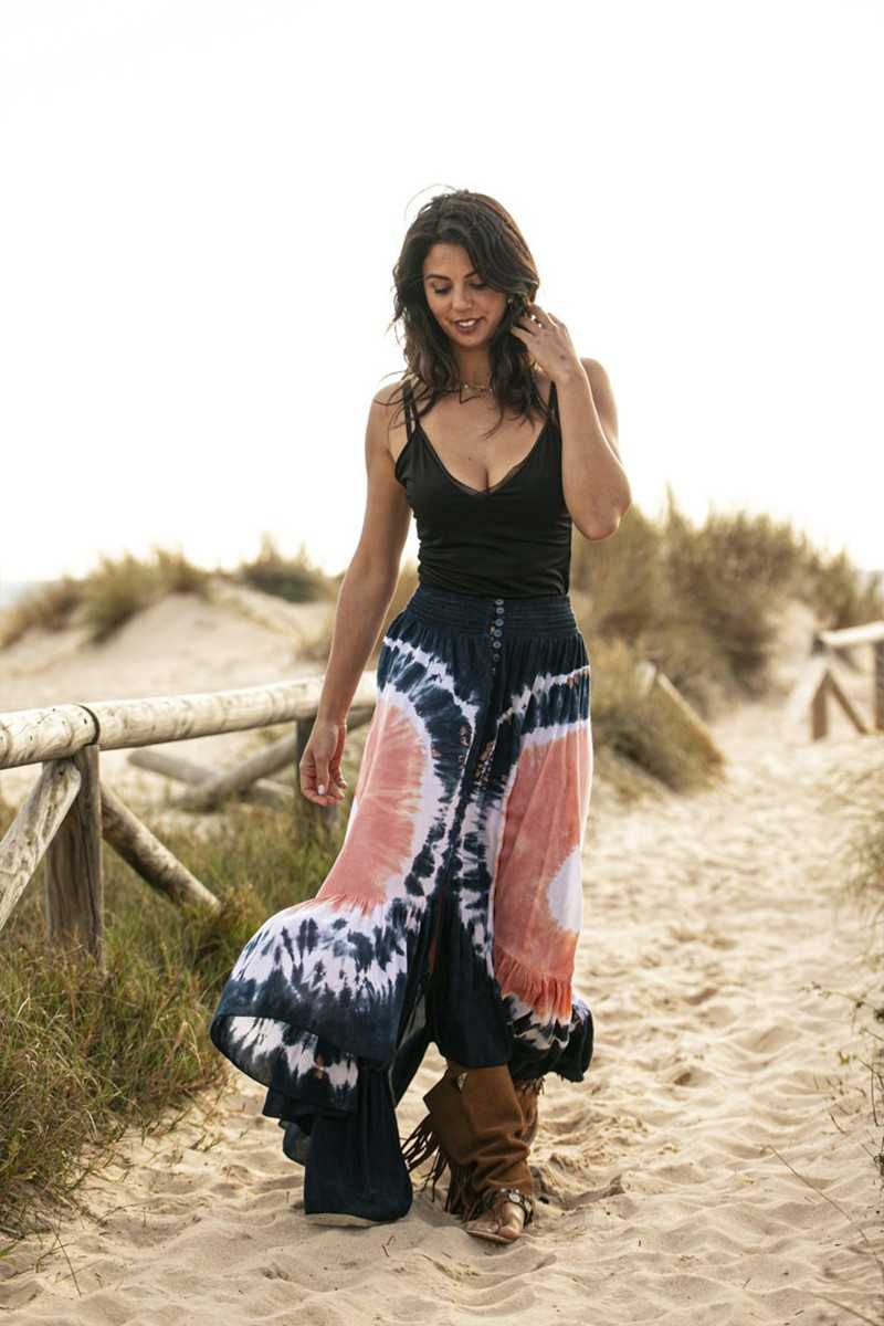 Tarifa Soul - Skirt Dakota - Navy - Faldas / Pantalones - TARIFA SOUL