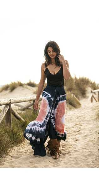 Tarifa Soul - Skirt Dakota - Navy - Faldas / Pantalones - TARIFA SOUL