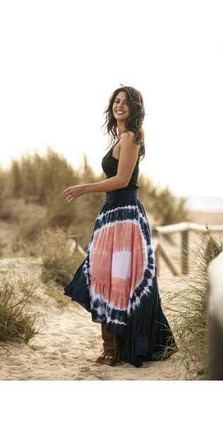 Tarifa Soul - Skirt Dakota - Navy - Faldas / Pantalones - TARIFA SOUL