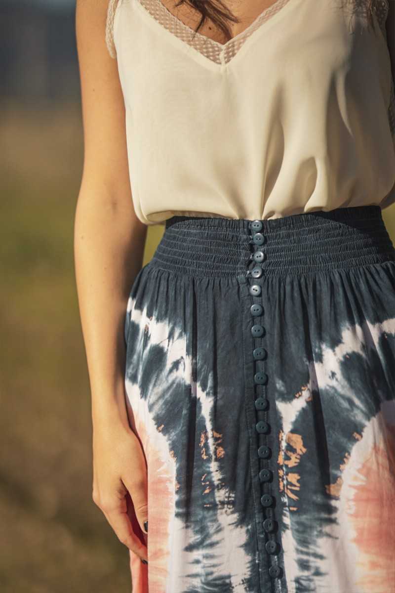 Tarifa Soul - Skirt Dakota - Navy - Faldas / Pantalones - TARIFA SOUL