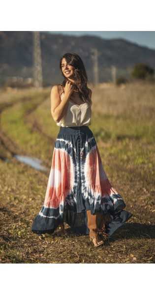 Tarifa Soul - Skirt Dakota - Navy - Faldas / Pantalones - TARIFA SOUL