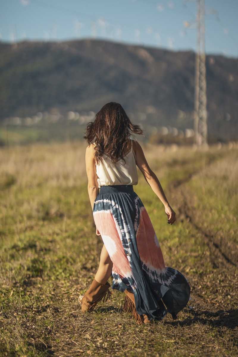 Tarifa Soul - Skirt Dakota - Navy - Faldas / Pantalones - TARIFA SOUL