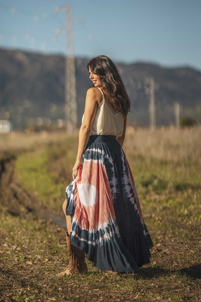 Tarifa Soul - Skirt Dakota - Navy - Faldas / Pantalones - TARIFA SOUL