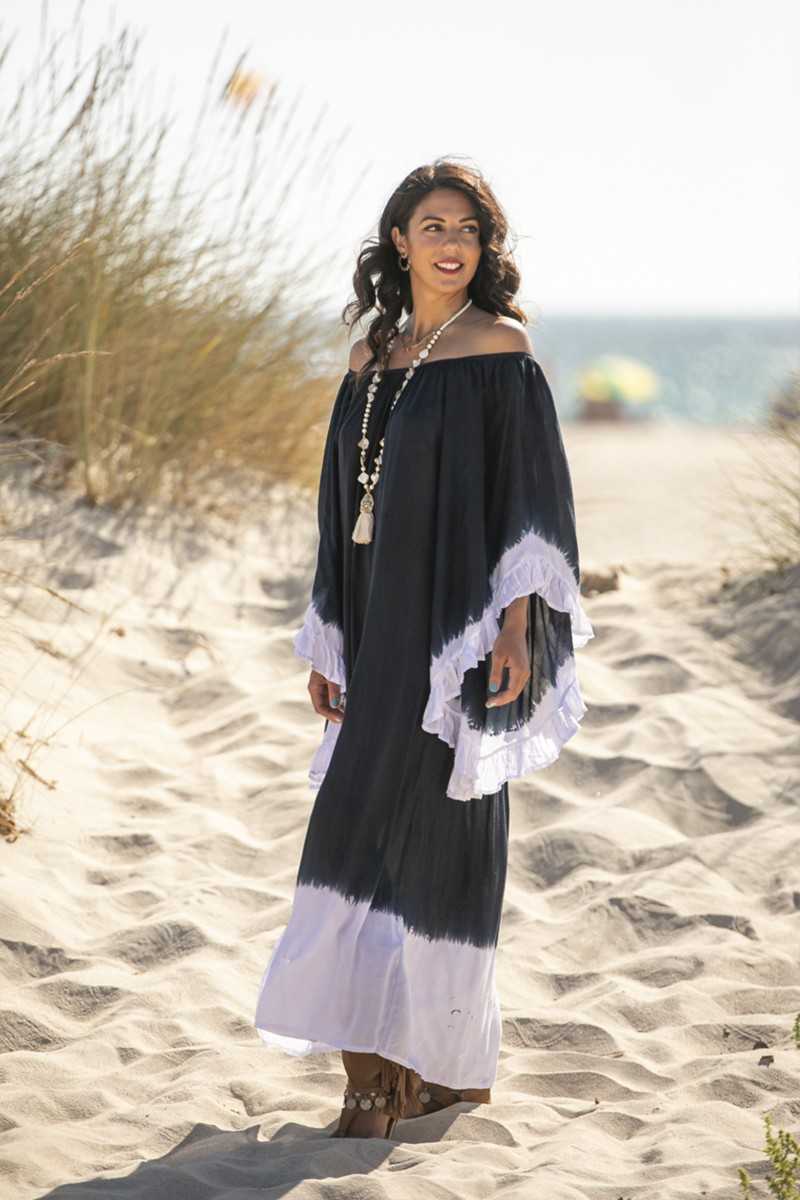 Tarifa Soul - Tunic Menorca - Navy - Túnicas / Ponchos / Caftanes - TARIFA SOUL