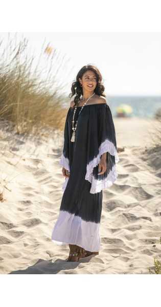 Tarifa Soul - Tunic Menorca - Navy - Túnicas / Ponchos / Caftanes - TARIFA SOUL