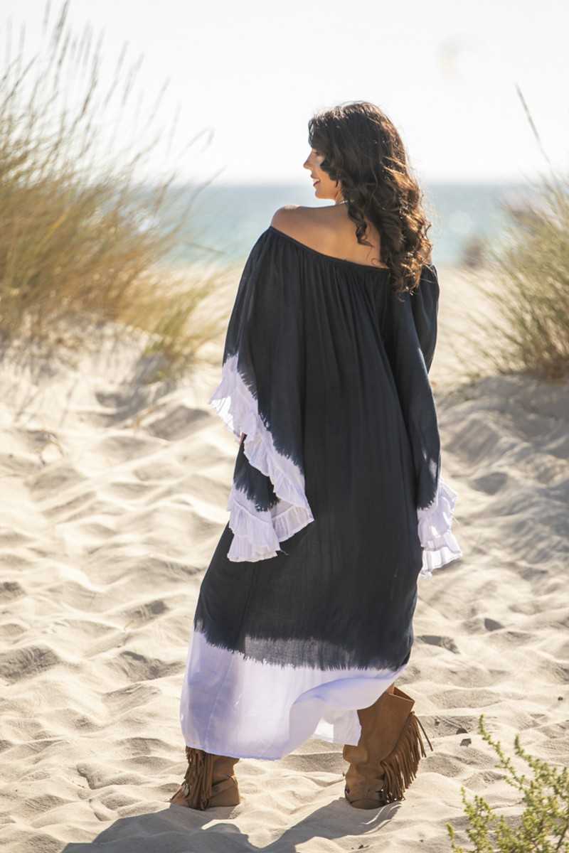 Tarifa Soul - Tunic Menorca - Navy - Túnicas / Ponchos / Caftanes - TARIFA SOUL