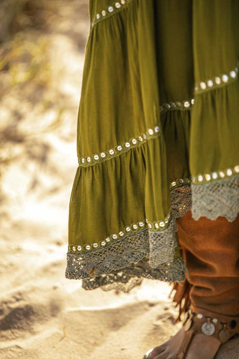 Tarifa Soul - Vestido Malena - Olive - Vestidos / Faldas / Monos / Pantalones - TARIFA SOUL