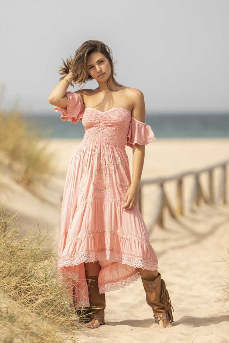 Tarifa Soul - Vestido Malena - Pink - Vestidos / Monos - TARIFA SOUL