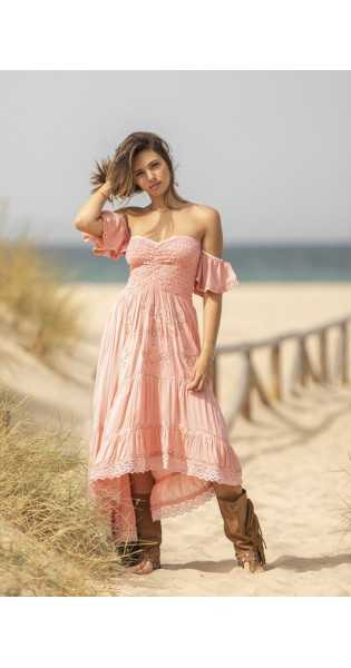 Tarifa Soul - Vestido Malena - Pink - Vestidos / Monos - TARIFA SOUL