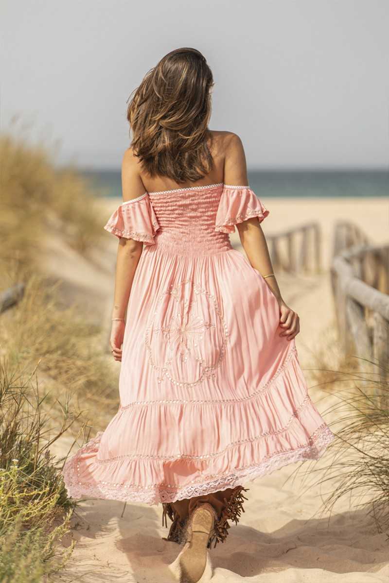 Tarifa Soul - Vestido Malena - Pink - Vestidos / Monos - TARIFA SOUL