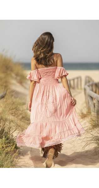 Tarifa Soul - Vestido Malena - Pink - Vestidos / Monos - TARIFA SOUL