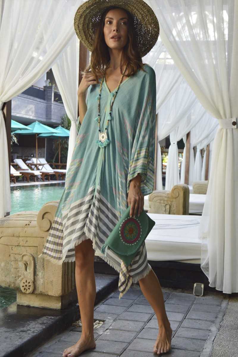 Tarifa Soul - Poncho Tulum - Mint