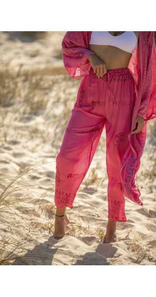 Tarifa Soul - Pantalon Chloe - Rosa - Faldas / Pantalones - TARIFA SOUL