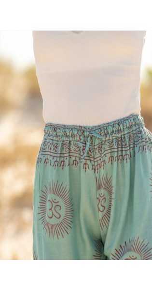 Tarifa Soul - Pantalon Chloe - Verde Agua - Faldas / Pantalones - TARIFA SOUL