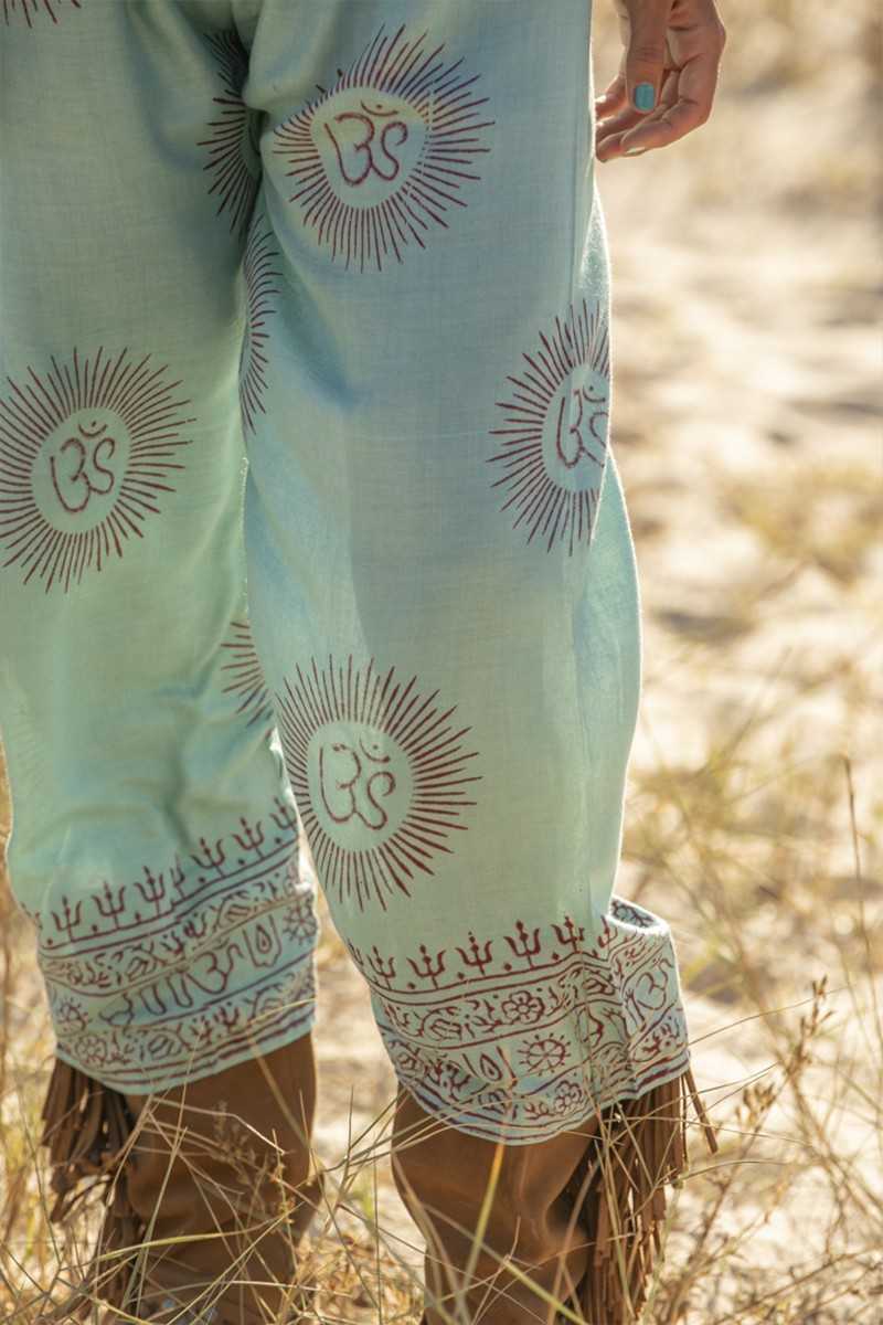 Tarifa Soul - Pantalon Chloe - Verde Agua - Faldas / Pantalones - TARIFA SOUL