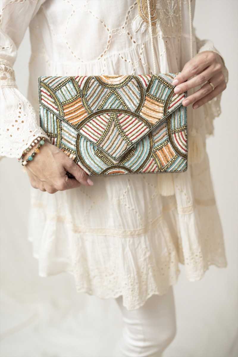 Lula Natura - BOLSO CLUTCH NIGHT NORA - Sobres - Lula Natura