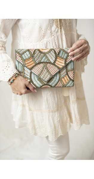 Lula Natura - BOLSO CLUTCH NIGHT NORA - Sobres - Lula Natura