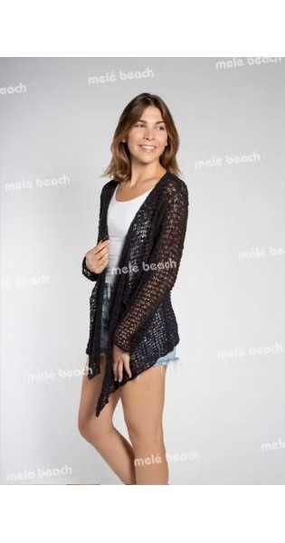 Melé Beach - Chaqueta Myloi Black - Chaquetas / Jerséis - Melé beach