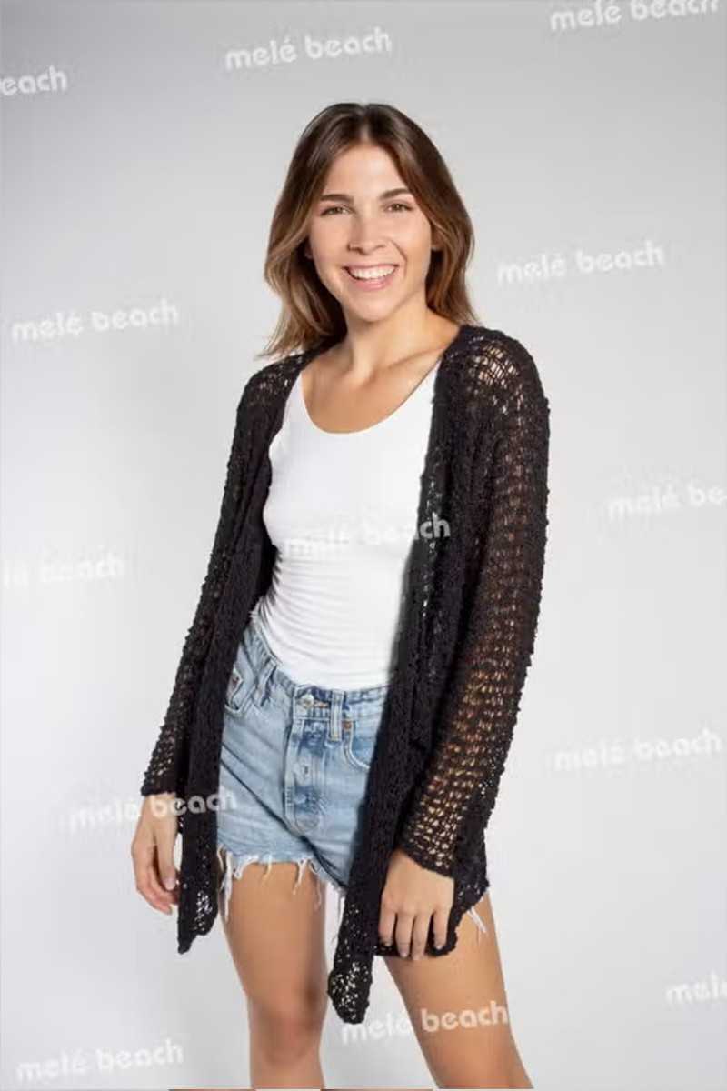 Melé Beach - Chaqueta Myloi Black - Chaquetas / Jerséis - Melé beach