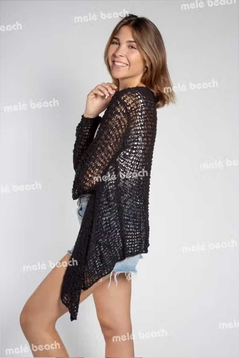 Melé Beach - Chaqueta Myloi Black - Chaquetas / Jerséis - Melé beach