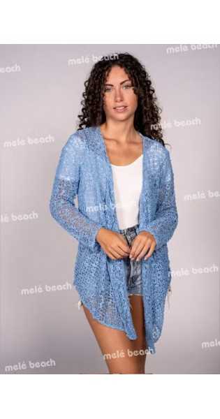 Melé Beach - Chaqueta Myloi Blue - Chaquetas / Jerséis - Melé beach