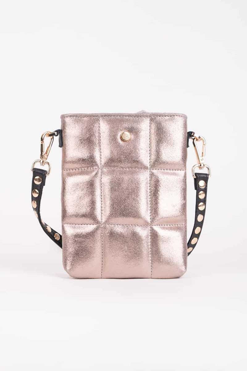 Piti Cuiti - Mini Bolso Grace Plata - Porta móvil - Piti Cuiti