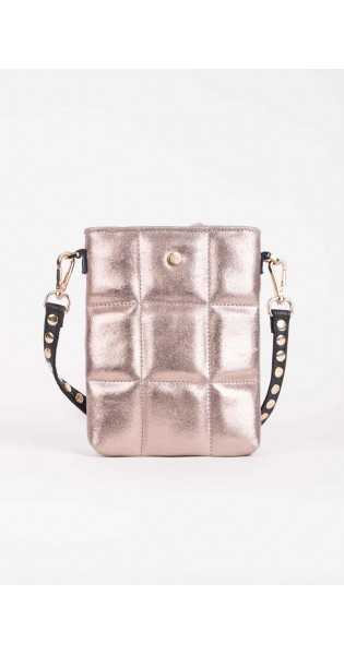 Piti Cuiti - Mini Bolso Grace Plata - Porta móvil - Piti Cuiti