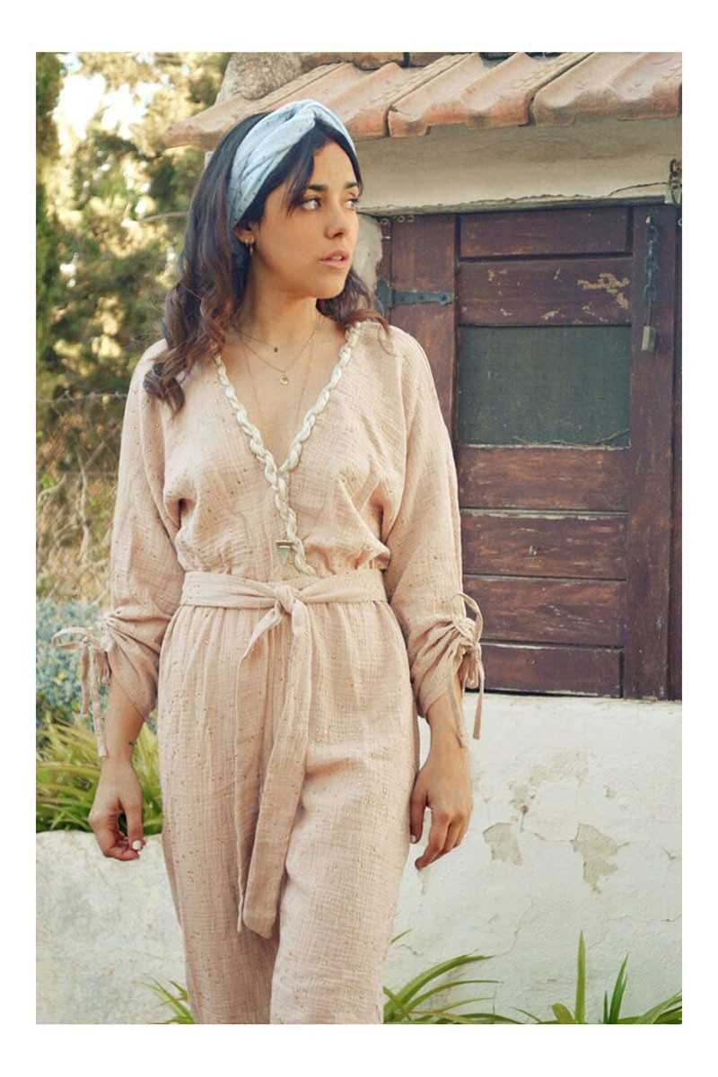 Nu uniq - Mono Maribel Beige - Vestidos / Monos - Nu Uniq