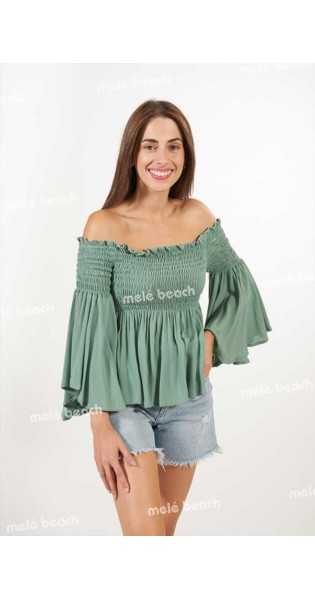 Melé Beach - Top Grana Ocean - Blusas / Camisas / Tops - Melé beach