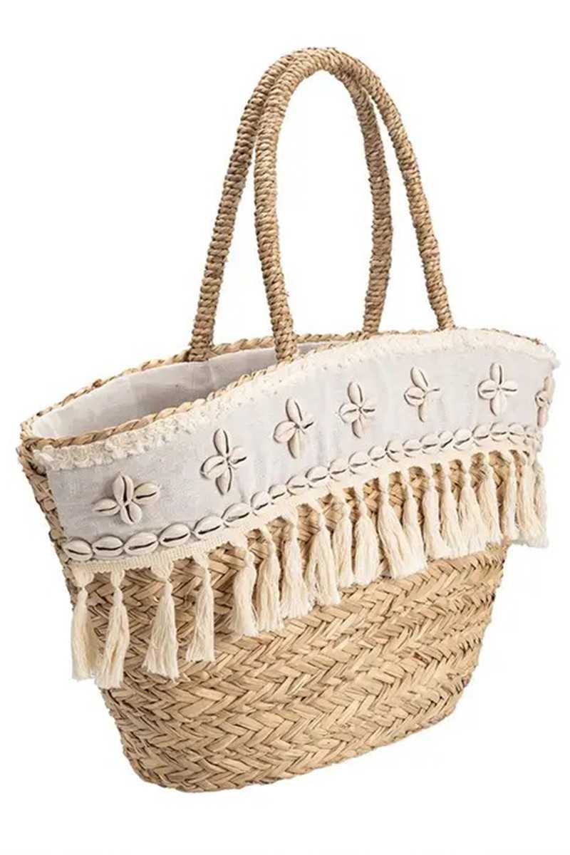 MELIE BIANCO - Bolso Arielle Sea Shell - Capazos - Melie Bianco