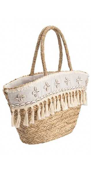 MELIE BIANCO - Bolso Arielle Sea Shell - Capazos - Melie Bianco