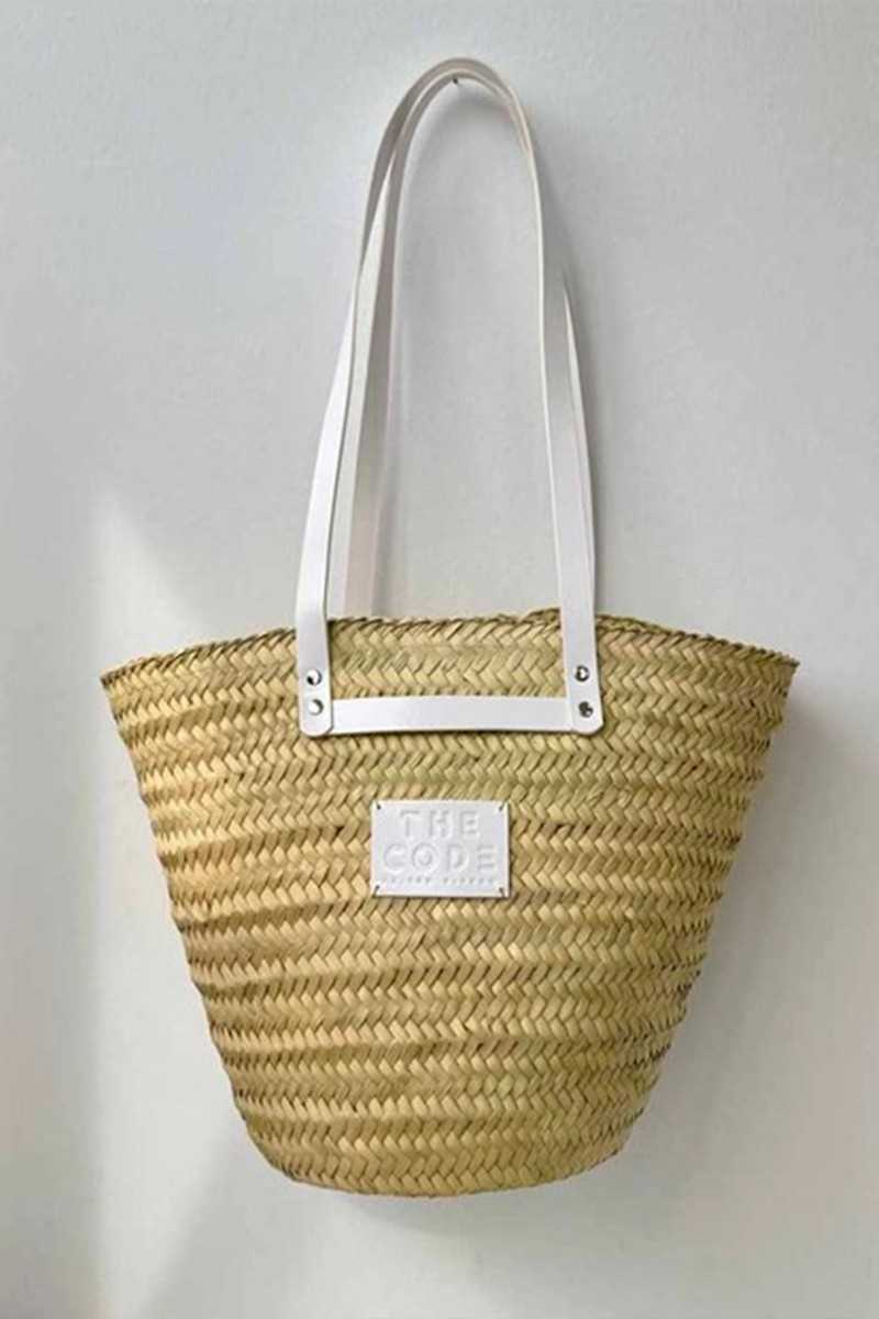 THE CODE - Shopper Capazo Provenza Blanco - Capazos - THE CODE