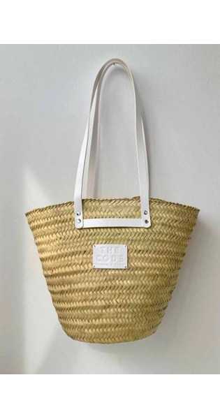 THE CODE - Shopper Capazo Provenza Blanco - Capazos - THE CODE