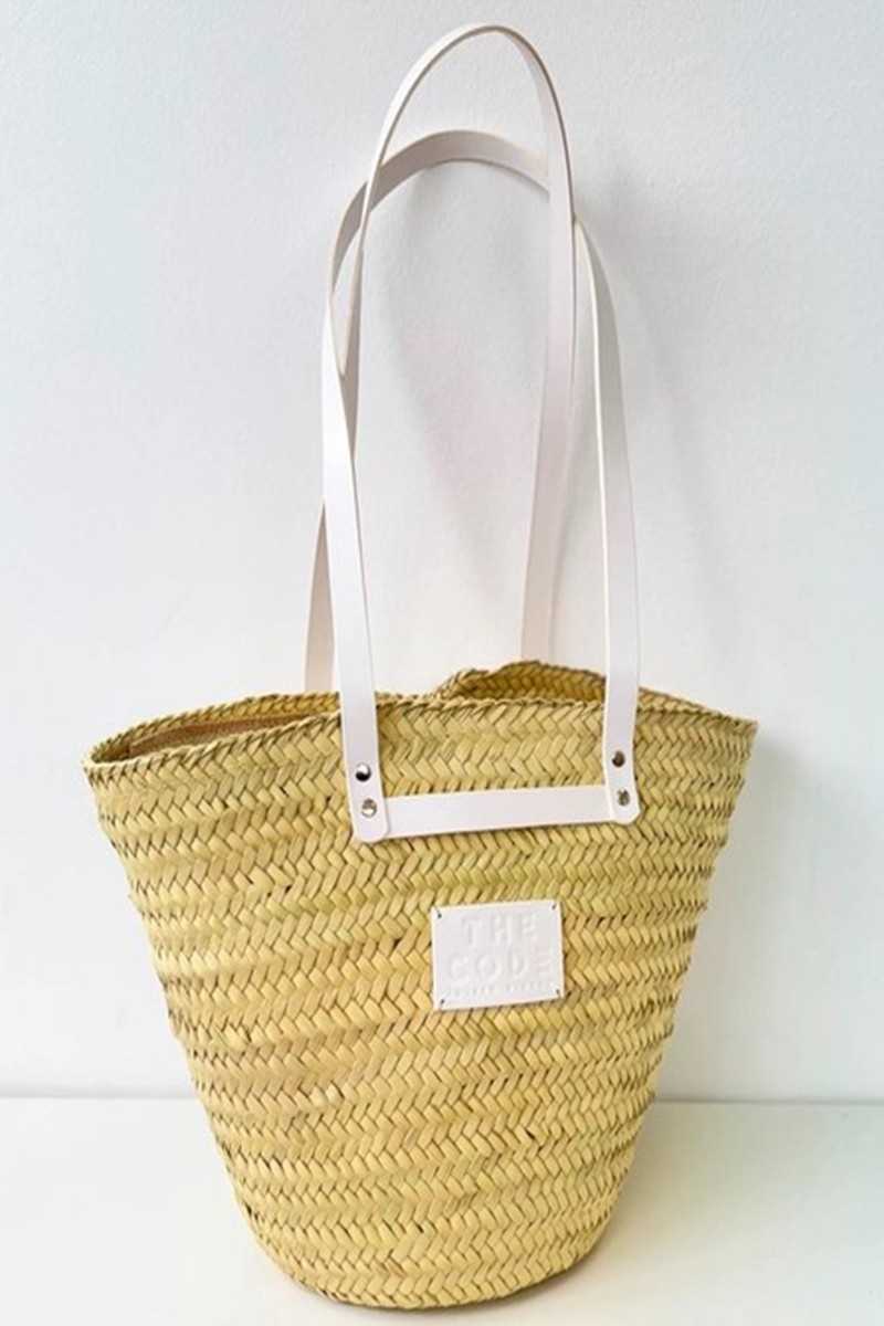 THE CODE - Shopper Capazo Provenza Blanco - Capazos - THE CODE