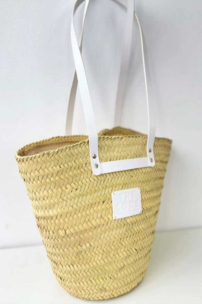 THE CODE - Shopper Capazo Provenza Blanco - Capazos - THE CODE