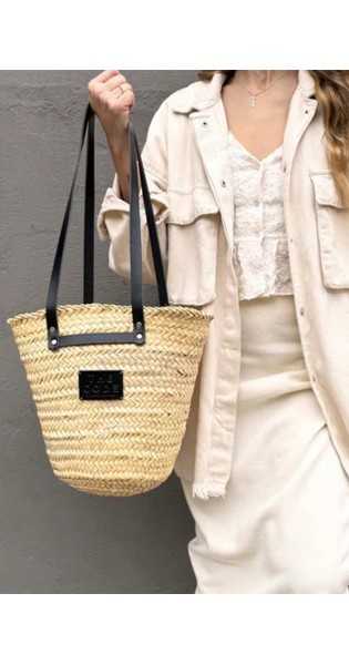 THE CODE - Shopper Capazo Provenza Negro - Capazos - THE CODE