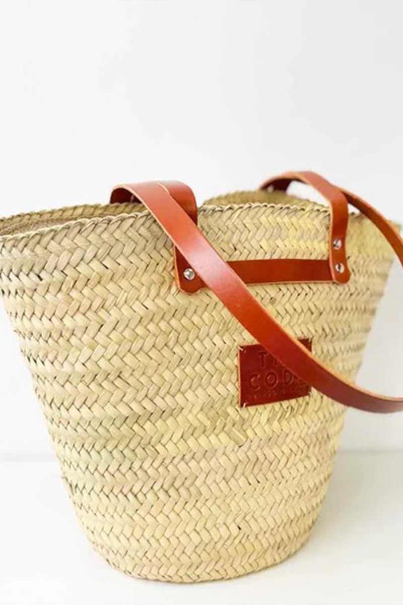 THE CODE - Shopper Capazo Provenza Cuero - Capazos - THE CODE