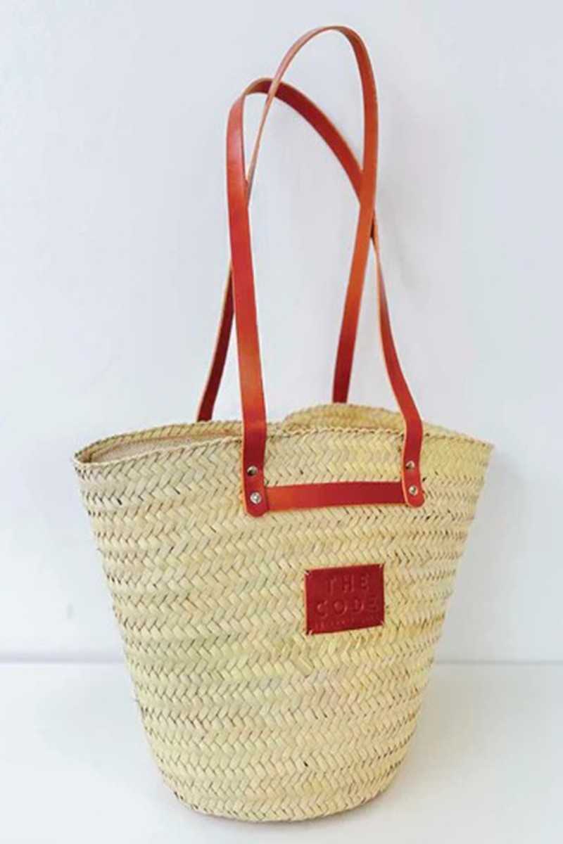 THE CODE - Shopper Capazo Provenza Cuero - Capazos - THE CODE