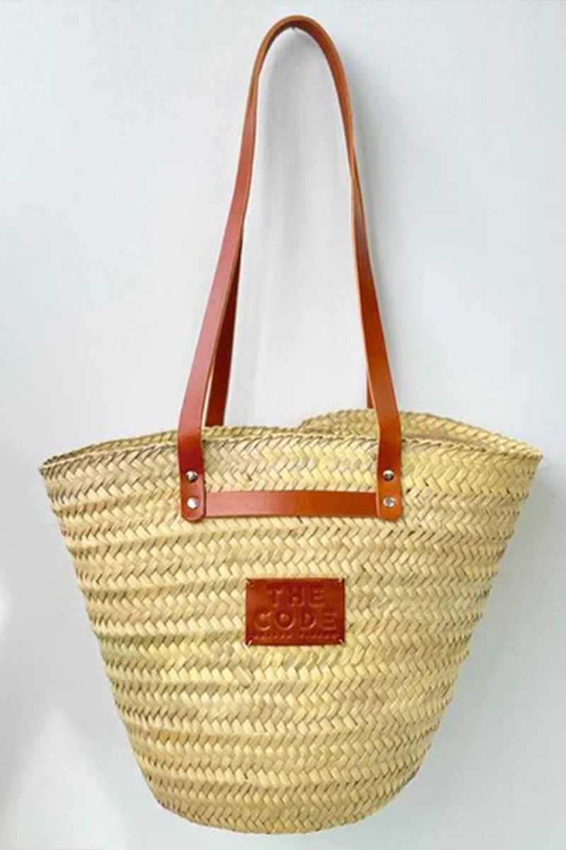 THE CODE - Shopper Capazo Provenza Cuero - Capazos - THE CODE