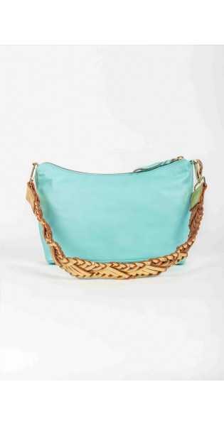 Piti Cuiti - Bolso Hobo Fiona Azul - Hobo - Piti Cuiti