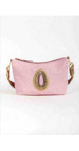 Piti Cuiti - Bolso Hobo Fiona Rosa - Bolsos - Piti Cuiti