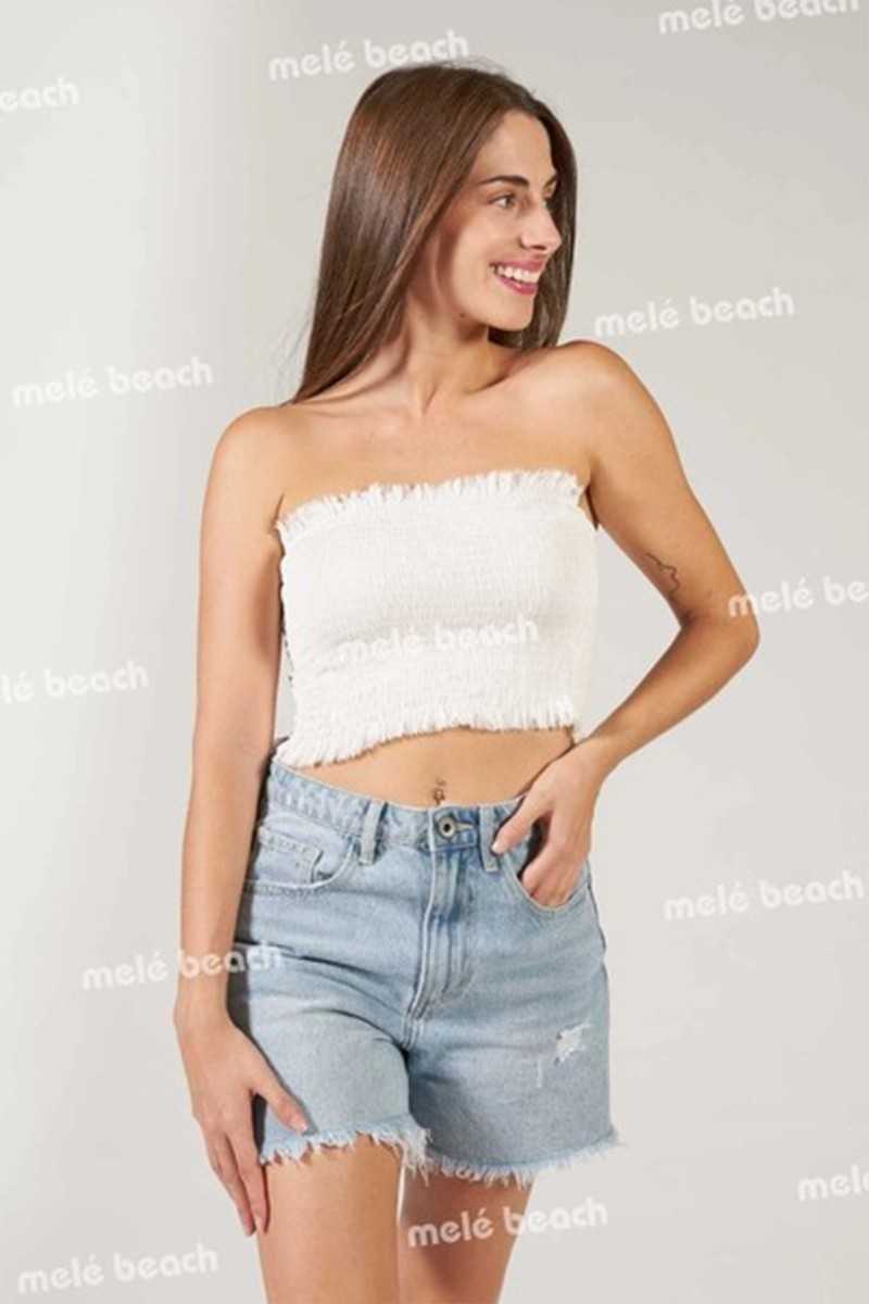 Mele Beach - Top ARGOS White - Blusas / Camisas / Tops - Melé beach