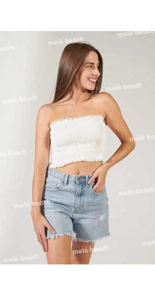 Mele Beach - Top ARGOS White - Blusas / Camisas / Tops - Melé beach