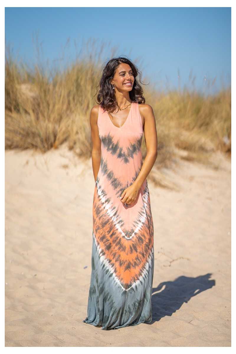 Tarifa Soul - Vestido Mallorca Salmon - Vestidos / Monos - TARIFA SOUL