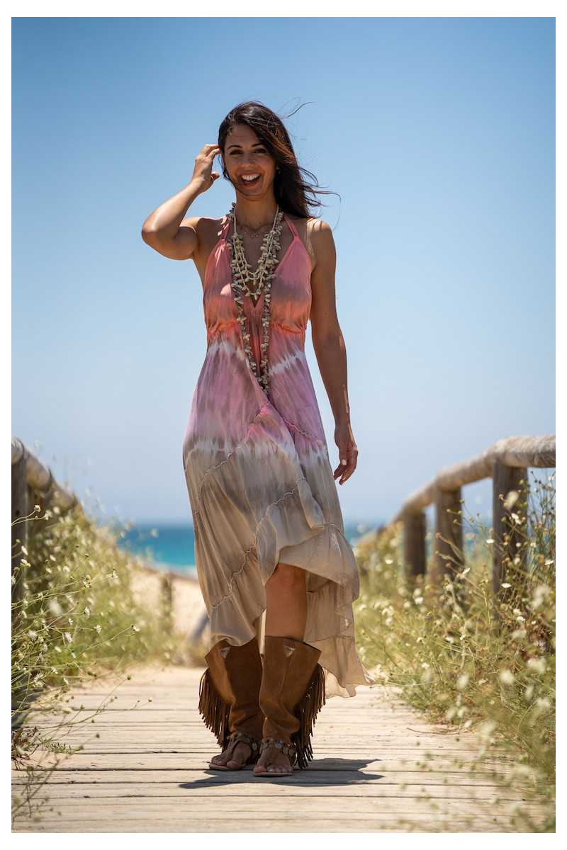 Tarifa Soul - Vestido Mallorca Coral - Vestidos / Monos - TARIFA SOUL