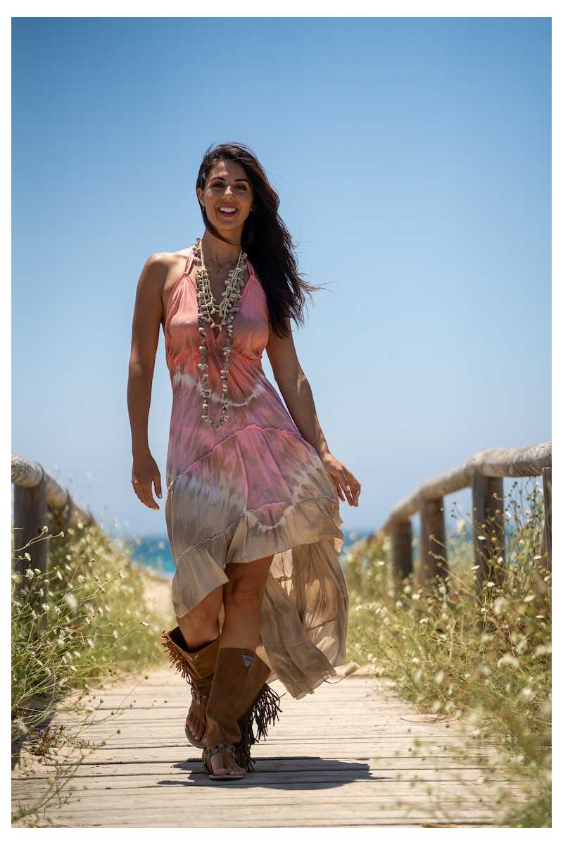 Tarifa Soul - Vestido Mallorca Coral - Vestidos / Monos - TARIFA SOUL