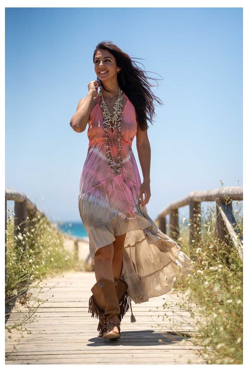 Tarifa Soul - Vestido Mallorca Coral - Vestidos / Monos - TARIFA SOUL